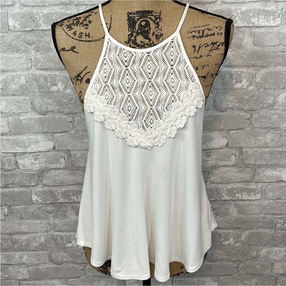 Lucy love Crochet Tank Top